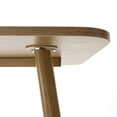 thumbnail image 3 of MUNDO IN MUEBLES Mesa de Comedor MURCIA 1354 Roble | Cubierta de Melamina con Bordes Redondeados | Estructura de Metal Resistente | Niveladores Ajustables para Estabilidad, 3 of 9