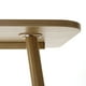 thumbnail image 3 of MUNDO IN MUEBLES Mesa de Comedor MURCIA 1354 Roble | Cubierta de Melamina con Bordes Redondeados | Estructura de Metal Resistente | Niveladores Ajustables para Estabilidad, 3 of 9
