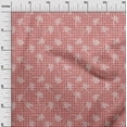 thumbnail image 3 of oneOone Silk Tabby Red Fabric Block Sewing Craft Projects Fabric Prints By Yard 42 Inch Wide, 3 of 6
