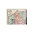 thumbnail image 4 of Historic Map - England Wales - Monteith 1882 - Vintage Wall Art, 4 of 4