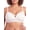 CLOUD DANCER, variant on Women's Plus Size Wire-Free Push-Up Smooth Bra with Crisscross Design