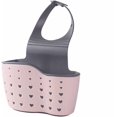 thumbnail image 1 of Soporte de esponja para fregadero de cocina, canasta colgante para almacenamiento de grifo, correa ajustable para el hombro que se puede colgar, orificio de drenaje para secar WD.WDQZL Hogar, 1 of 6