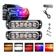 thumbnail image 1 of 2 Lateral Faro Led Barra Estrobo Patrulla 16 Funci Auto Moto, 1 of 8