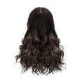 thumbnail image 2 of DOPI Women's Wigs, Medium Parted Long Curly Hair, Dyed Gradient Wigs For Women, 2 of 5
