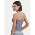 thumbnail image 3 of No Boundaries Lace Trim Corset Top, Women's, 3 of 5