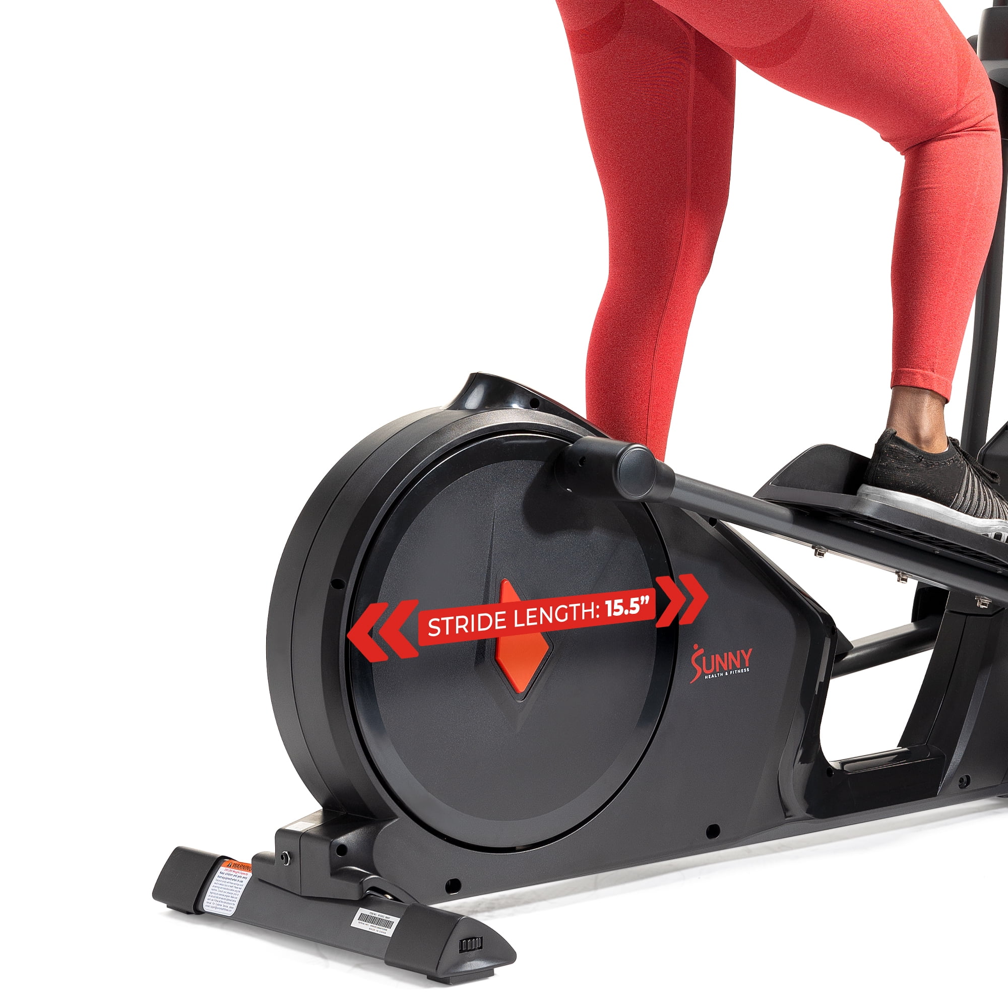 Sunny health & fitness advanced programmed elliptical discount machine trainer with electromagnetic resistance