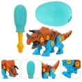 thumbnail image 3 of Hemoton 1 Set of Plastic Assemble Toy Screw Assemble Toys Dinosaur Assemble Toy, 3 of 6