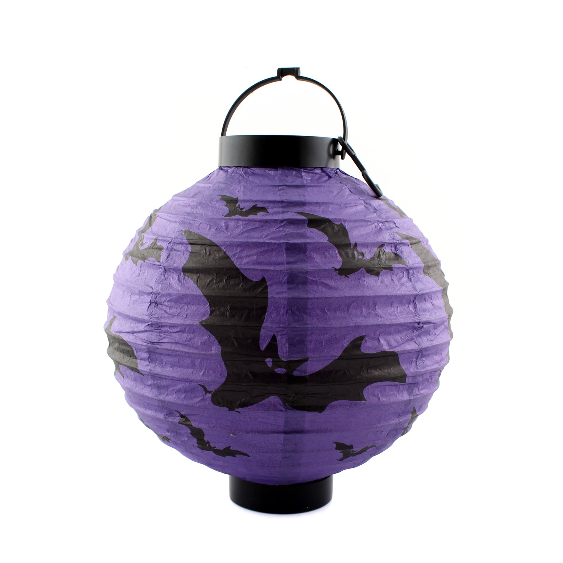 Halloween Bat Hanging Lamp with LED lighting Paper Lantern for Scary