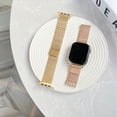 thumbnail image 4 of Adecuado para Apple Watch correa de metal Apple Watch 1-9 generación Correa de acero con ajuste magnético Ultra nueve cuentas, 4 of 5