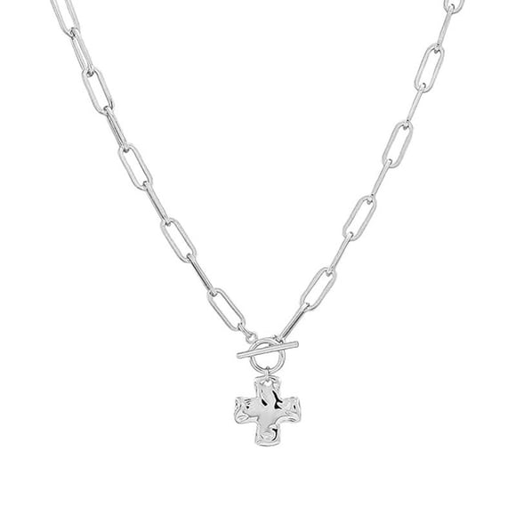 ZZHZGZ Canada Sale Heavy Pendant Necklace for Fashion Statement Gothic Layered Chain Jewelry