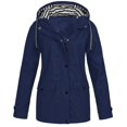 thumbnail image 1 of Manteau de Pluie Uni pour Femmes, Extérieur, Grande Taille, Imperméable, à Capuche, Coupe-Vent, 1 of 2