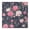 Pioneer Flower Floral-3, variant on Pioneer Flower Floral Print Pattern Square Fitted Tablecloth with Elastic Edge,Square Table Cover,Washable Elastic Table Cover for Home Kitchen Party Decor 34"x34"