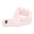 thumbnail image 2 of Bufanda eléctrica con calefacción, ajuste inteligente de temperatura, función de masaje USB, para hombre y mujer, uso diario, color rosa, 2 of 14