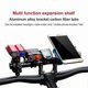 thumbnail image 2 of Aluminum Alloy Handlebar Ext Mount with Carbon Fiber Phone Holder for Cycling, 2 of 5