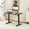 thumbnail image 4 of Gymax Electric Standing Desk Adjustable Stand up Computer Desk Anti-collision Black, 4 of 10
