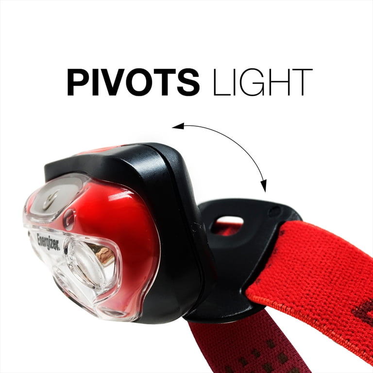 Vision HD LED Headlamps, 300 Lumens, 2 Pack, Red photo 2