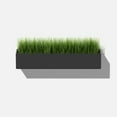 thumbnail image 7 of Veadek Geo Series Short Hanging 16" Planter - Black, 7 of 7