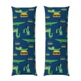 thumbnail image 1 of Fotbe Little Pirate Crocodile Funda para Almohada Corporal con Diseño, Funda de Microfibra Ultrasuave de 20x54 Pulgadas, Ropa de Cama Elegante, 1 of 7