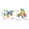 thumbnail image 3 of Building Kit Toys, Motorized Erector Sets for Kids Ages 4 5 6 7 8+,STEM Building Toys for Boys Girls 3-5 4-8 5-7 6-8 Year Old, Assembly Car Engineering Kit,Creative Educational Learning Toys, 3 of 9