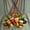 Brown, variant on Rope Necklace Handmade Musical Instrument Pendent Classic Ornament Neck Decoration Art Craft Mini African Drum Pendant Necklace Photography Props