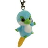world plush - yoohoo friends clip on - platypus (tiki - 3 inch)