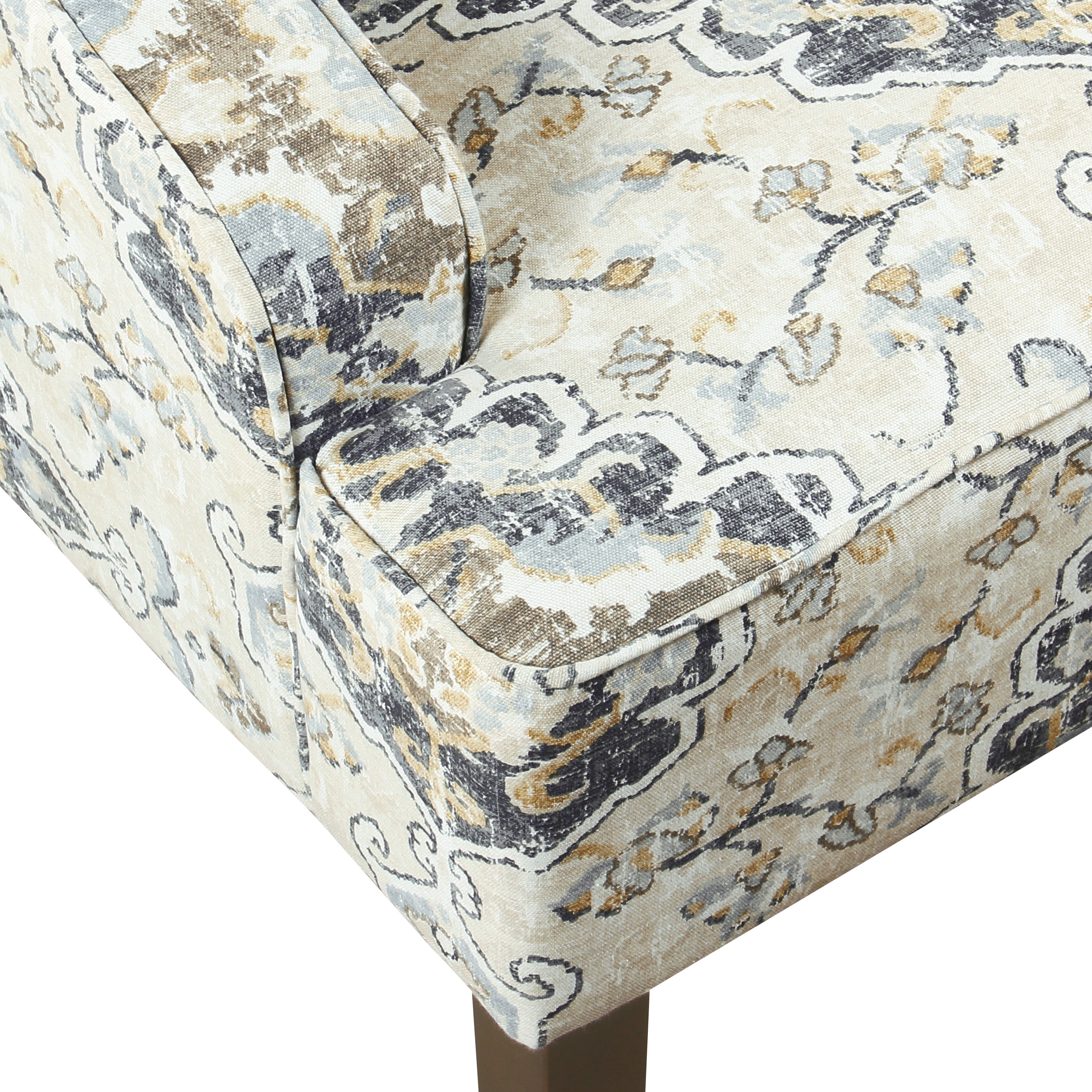 HomePop Classic Swoop Arm Accent Chair