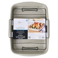 thumbnail image 3 of Mainstays 18.9" Non-Stick Carbon Steel  Speckle Roaster Pan & Wire Rack Gauge on 0.5mm Thickness, 3 of 7