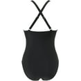 thumbnail image 3 of Maillot de Bain une Pièce Découpé pour Femmes Contrôle du Ventre Dos Croisé, 3 of 7