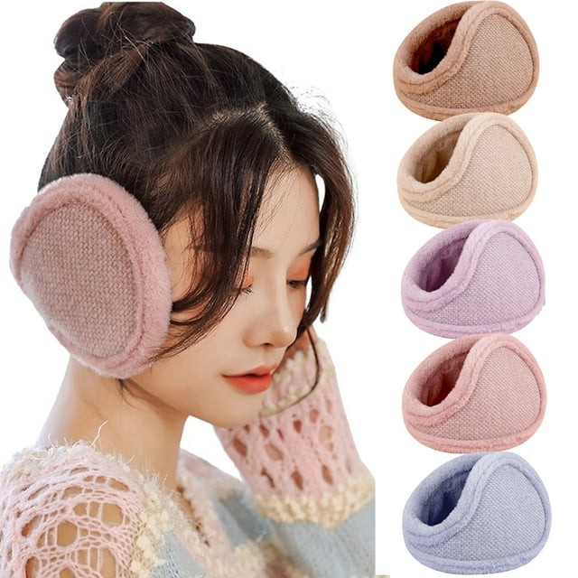 Warm Earmuffs Furry Fleece Winter Ear Muffs Ear Covers Soft Ear Warmer
