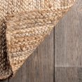 thumbnail image 2 of 3x5, 12x16, 10x14 Ft. Indian Hand Braided Bohemian natural Jute Area Rug, Eco Friendiy Rug, Custom Size Rug, Jute Square Rug, Jute Rag Rug, 2 of 5