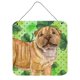 thumbnail image 1 of "Treasures Shar Pei Puppy Metal Print, 6h x 6w, Día de San Patricio" Caroline's Treasures BB9893DS66, 1 of 1
