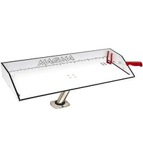 Magma T10-313B 31" Bait & Fillet Table | Boat Fillet Station with Rod Holder Mount | Marine Cutting Board | Fishing Accessory