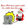 thumbnail image 3 of CafePress - Santa's Video Games Large Mug - 15 oz Ceramic Large White Novelty Mug, 3 of 4