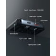thumbnail image 3 of Cargador portátil Qecvec 10000 mAh con cables USB-C integrados, 3 of 7