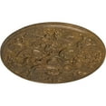 thumbnail image 3 of 31 1/4"OD x 2 1/4"P Baile Ceiling Medallion (Fits Canopies up to 6"), Hand-Painted Rubbed Bronze, 3 of 6