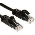 thumbnail image 1 of 5 ft. Black Cat6 Clear Boot Patch Cord, 1 of 1