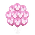 thumbnail image 4 of Juego de 7 globos de aluminio de Disney Minnie, globos de Mickey Mouse, decoración para fiestas de cumpleaños, baby shower, juguetes para niños, globos de aire, suministros, 4 of 5