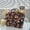 K, variant on Decorative Floral Print Fabric Storage for Home Organization in Living Room Bedroom and Bathroom with Carry Handles
