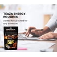 thumbnail image 3 of Teaza Energy Tobacco Free Snuff Nicotine Free Pouches, Smokeless Alternative Snuff Healthy Chewing Dipping, Coffee (1 Pack) Tobacco Free Chew Alternative Dip No Crash Fully Premium Flavored, 3 of 6