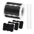 thumbnail image 1 of Uxcell Chalkboard Labels, 300Pcs Blackboard Sticker 2 Chalk Pen, Pantry label for Container Jar Storage Bin(Wavy Shape), 1 of 1