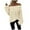 Beige, variant on Sweaters for women Women's Long-Sleeved One-Word Collar Pullover Sleeve Off-Shoulder Solid Color Sweater christmas sweater women