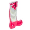 thumbnail image 2 of Women Rubber Rain Boots - Retro Red, 2 of 4
