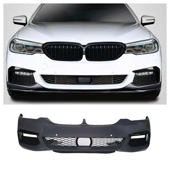 Front Bumper For BMW 2017-2020 5 Series G30 PRE-LCI MTECH MSPORT Style W/PDC