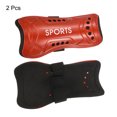 thumbnail image 3 of Soccer Shin Pads Size L, 2 Pack Breathable Sport Guard for Adult, Red, 3 of 5