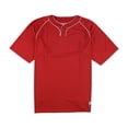 thumbnail image 1 of New Balance Chandail Jersey à 2 Boutons pour Homme, Rouge, XX-Grand, 1 of 2