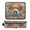 Cute Mushroom House, variant on Hair Tool Organizer Bag with Heat Resistant Mat Removable Travel Storage Case for Hot Air Brushes Curling Irons Serene Beach Scene