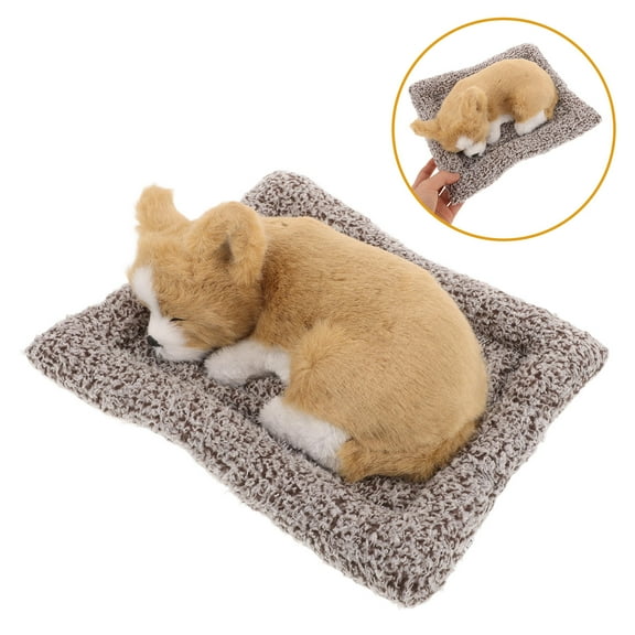 LULULION Animal Bobbleheads for Car Dashboard Dog Car Ornament Decorative Cotton 1Set for Creative Design