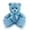 blue, variant on Plushland Sitting Bear Stuffed Animal with Bow-Ties,Plush Teddy Bear Toys for Kids & Adults Mother's Day Valentine Birthday
