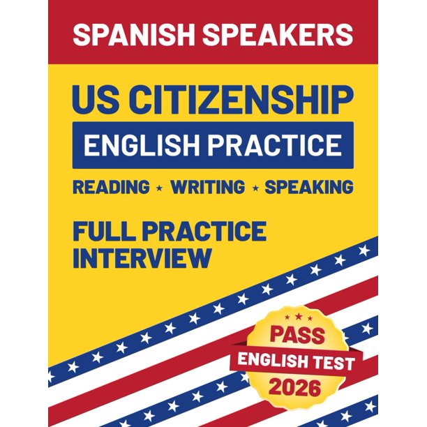 Cuaderno de ejercicios de inglés para la ciudadanía estadounidense, publicación independiente
