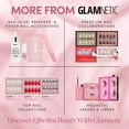 thumbnail image 5 of Glamnetic x Fanatics Press On Nails - Pittsburgh Steelers | Short Almond Fake Nails, NFL Steelers Black French Tips, Football Nails, Salon-Quality | 15 Sizes - 30 Nail Kit with Glue, 5 of 6
